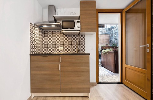 Pieve House | Studio Apartment 'Casa Ciarii 1' with Mountain View, Balcony and Wi-Fi