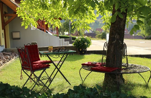 Oberharmersbach Apartment | Studio Apartment "Schwarzwaldstüble" with Shared Terrace, Shared Garden & Wi-Fi