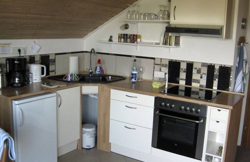 Sachsenheim Apartment | Studio Apartment 'Apartment Panorama' with Shared Garden, Balcony and Wi-Fi
