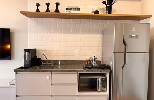 Brooklin Novo Apartment | Studio Brooklin 1min from the subway and close to the consulate