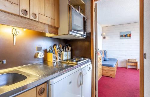 Bellentre Apartment | Studio cabine 3 personnes, cuisine équipée, animaux acceptés, proche pistes et commerces - FR-1-353-28