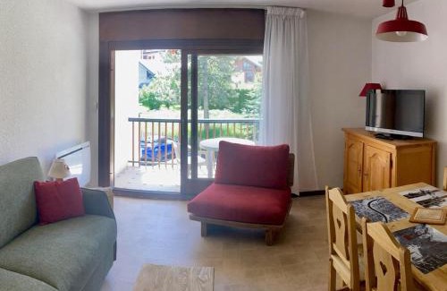 Valloire Apartment | *Studio cabine 4 pers, sud, proche télécabine Crêt de la Brive, centre Valloire* - FR-1-263-19