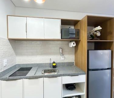 Republica Apartment | Studio Centro c/piscina & academia – 2 min Metrô