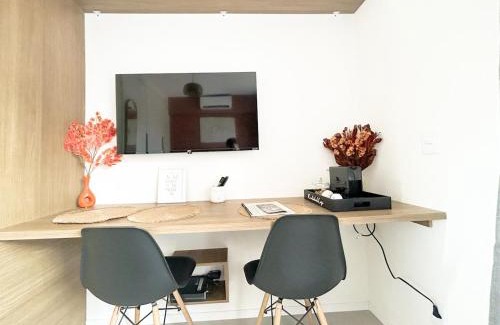 Republica Apartment | Studio Centro c/piscina & academia – 2 min Metrô