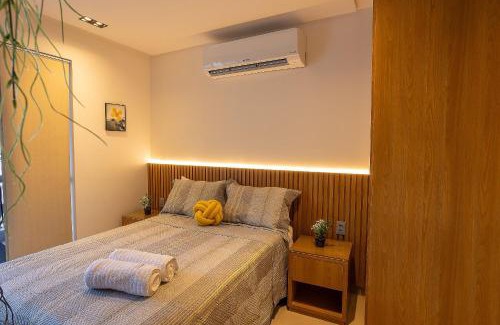 Jardim Oceania Apartment | Studio com Varanda a 100 metros da praia