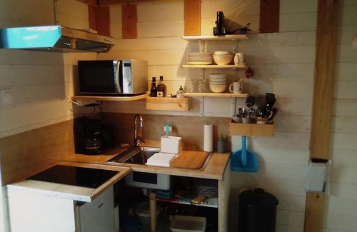 Plouer-sur-Rance Apartment | Studio dans maison bois et piscine hors-sol