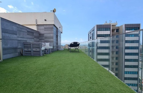 Dbayeh Apartment | Studio Dbayeh Near Abc Wz Duplex Rooftop, Sea View