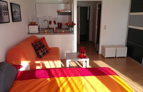 Alt-Betzenhausen Apartment | Studio 'Falk Wohnung Nr -3-' with Mountain View, Balcony and Wi-Fi