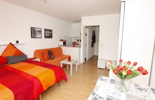 Alt-Betzenhausen Apartment | Studio 'Falk Wohnung Nr -3-' with Mountain View, Balcony and Wi-Fi