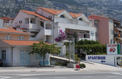 Zelenka Apartment | Studio flat with air-conditioning Makarska (AS-6693-c)