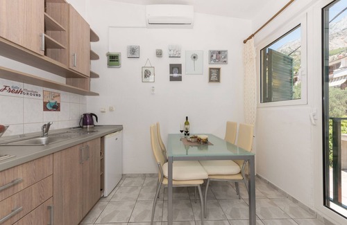 Tucepi Apartment | Studio flat with air-conditioning Tučepi, Makarska (AS-6856-b)
