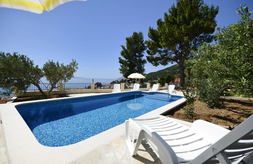 Baska Voda Apartment | Studio flat with balcony and sea view Baška Voda, Makarska (AS-12442-a)