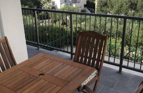 Tucepi Apartment | Studio flat with balcony and sea view Tučepi, Makarska (AS-23118-a)