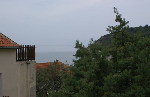 Gradac Apartment | Studio flat with balcony and sea view Podaca, Makarska (AS-2617-c)