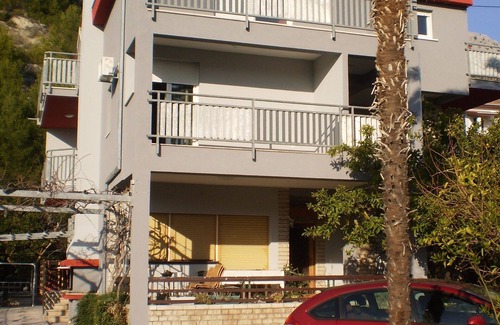 Duce Apartment | Studio flat with terrace and sea view Duće, Omiš (AS-16877-d)