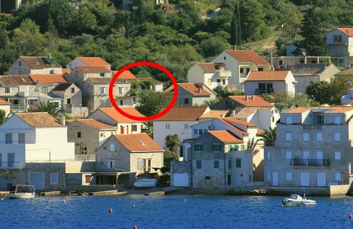 Vis Apartment | Studio flat with terrace and sea view Vis (AS-2476-a)