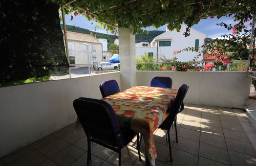 Vis Apartment | Studio flat with terrace and sea view Vis (AS-2476-b)