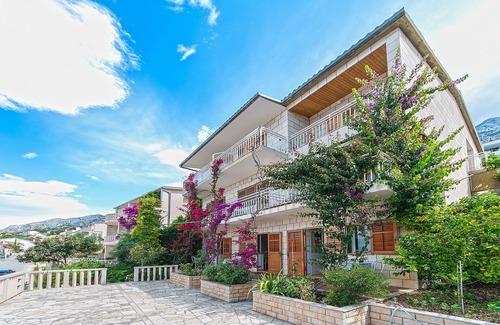 Brela Apartment | Studio flat with terrace and sea view Brela, Makarska (AS-2752-a)