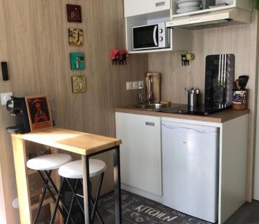 Saint-Clement-de-Riviere Apartment | Studio greenkub St clément de rivière 5 mn Montpellier