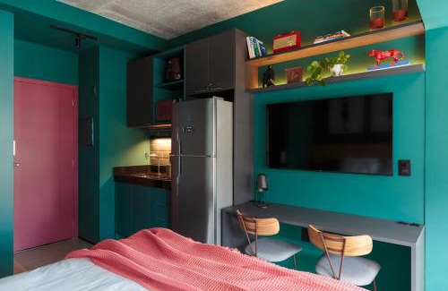 Cerqueira Cesar Apartment | Studio Jardins Spazio di Casa OA 918 Augusta