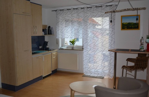 Estenfeld Apartment | Studio 'Komfort-Apartment Mit Terrasse' with Private Terrace and Wi-Fi