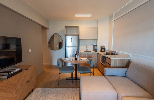 Centro Apartment | Studio Luxo com vista