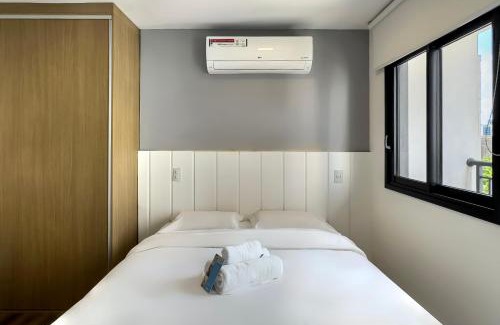 Indianopolis Apartment | Studio moderno com vista incrível em São Paulo