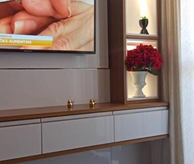 Aracatuba Apartment | Studio moderno, piscina, academia, área de lazer!