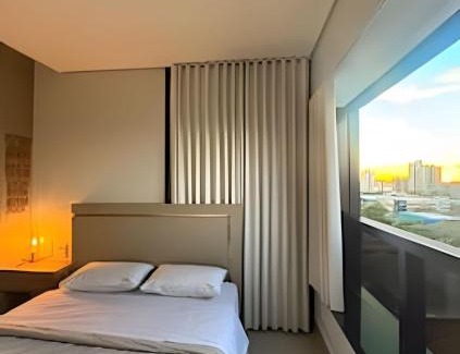 Jardim dos Estados Apartment | Studio Pantanal Comodidade e localização em prédio de luxo