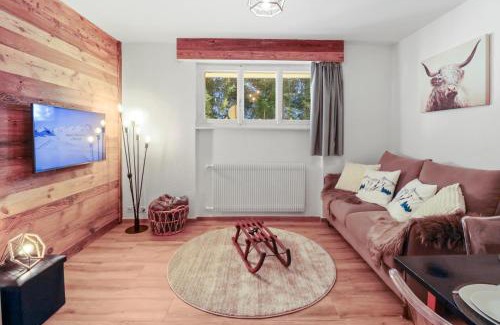 Lens Apartment | Studio rénové cosy et centré, Ski-In Ski-Out