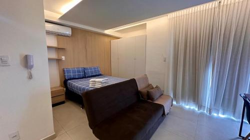 Centro Apartment | Studio Super Luxo com ar condicionado vaga piscina academia coworking etc