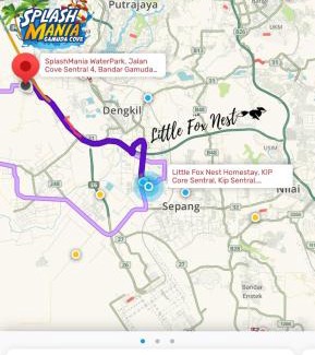 Kota Warisan House | Studio Unit - Little Fox Nest KLIA Sepang and Gamuda SplashMania