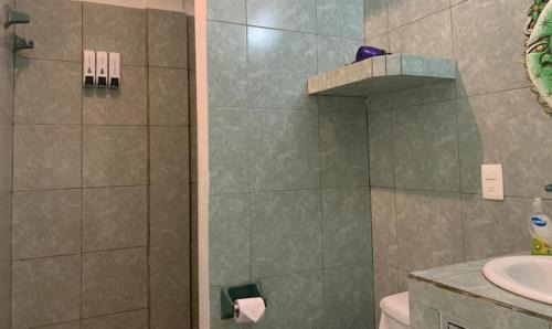 Chemuyil Apartment | Studio with swimming pool at 12 m height over jungle