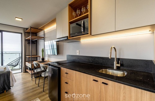 Praia da Armacao do Itapocoroi Apartment | Studios With Sea View at Penha Spot PSO - VF