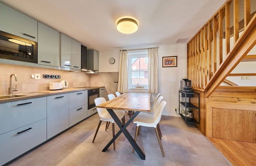 Rudnik u Vrchlabi House | Stunning private villa for 6 guests with WIFI, pool, TV, terrace and pets allowed