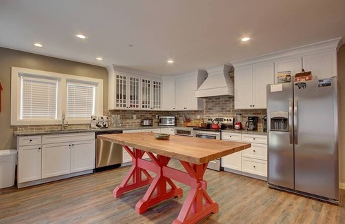 Gatlinburg House | *Stunning 8BR Mountain Lodge! HUGE Yard + Pets OK!