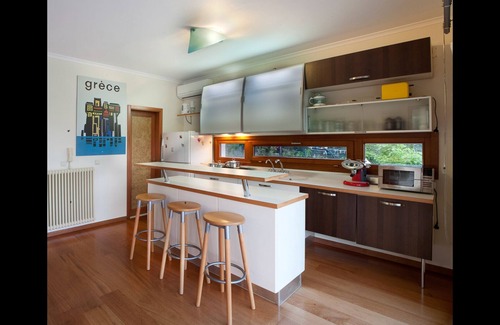 Agia Villa | Stunning and panoramic view over the hinterland and the mountains