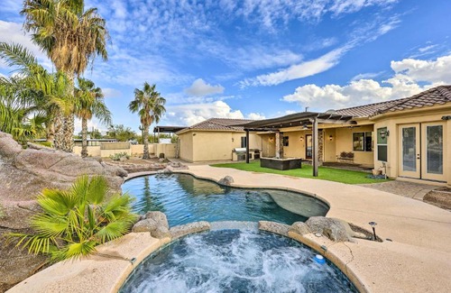 Desert View Village House | Stunning Cave Creek Oasis with Pool and Hot Tub!