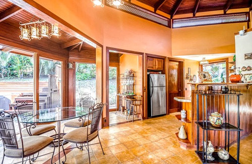 El Indio House | Stunning home in the jungle with hot tub, balcony, grill, & W/D - snowbirds OK