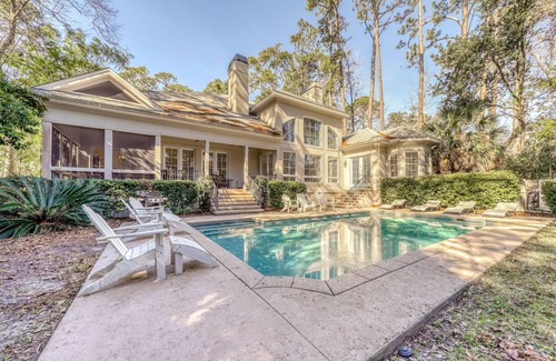 Palmetto Dunes House | Stunning home with private pool close to shopping and beach!