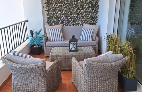 Torrequebrada Apartment | Stunning Luxury Apartment with Sea, Golf & Mountain Views! A hidden gem!