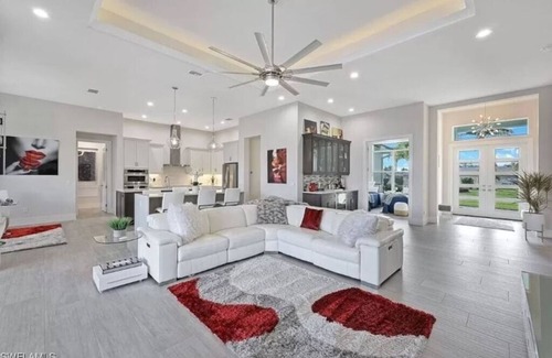 Eight Lakes House | Stunning New Waterfront Luxury Villa with oversized Heated pool and Hot tub!