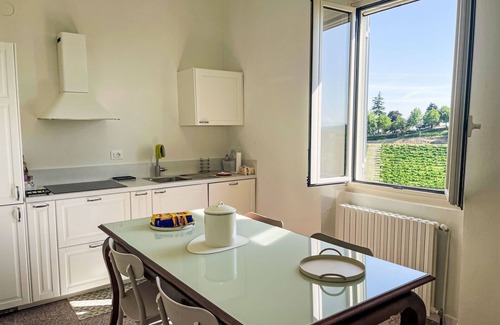 Castel Rocchero House | Stunning private villa for 4 guests with WIFI, terrace, panoramic view and parking
