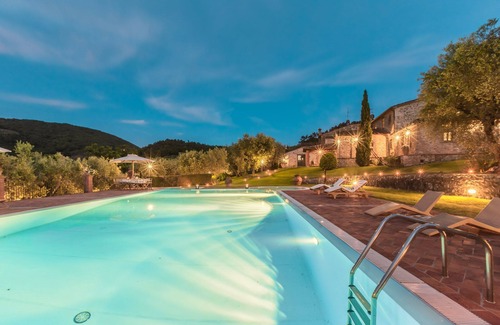 Monsummano Terme Villa | Stunning private villa for 10 people with hot tub, private pool, WIFI, A/C, TV and panoramic view