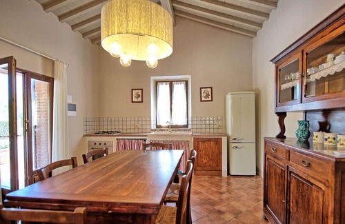 Bibbona Villa | Stunning private villa for 6 guests with WIFI, A/C, private pool, TV and panoramic view