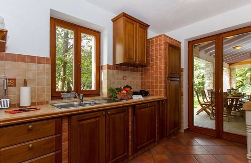 Stanisovi Villa | Stunning private villa for 10 people with WIFI, pool, A/C, TV and terrace