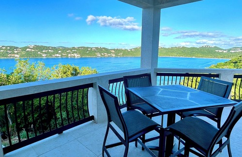 Rosendal House | Stunning view of Magens, 3Bed 3Bath House, Private Pool, AC, WiFi, W&D, Parking!
