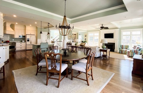 Severna Park House | Stunning Waterfront Home in Round Bay with multiple living spaces