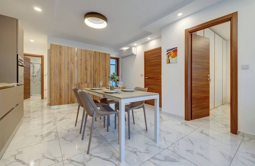 Gzira Apartment | Stylish 2BR Getaway Steps from the Promenade