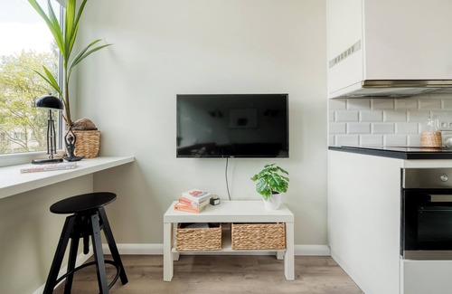 Business District Apartment | Stylish and Serene Apartment in Zverynas: Your Perfect Vilnius Retreat